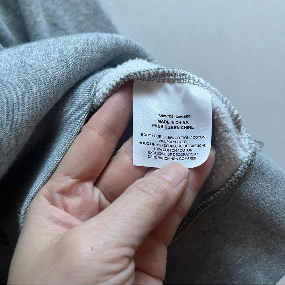 Nike SB Hoodie Grey Logo Pullover NBA Patch Sz L - Picture 7 of 11